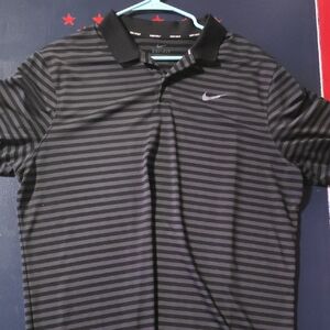 Nike Striped Golf Polo